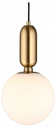 Подвесной светильник Aployt An1ela APL.612.26.01 цвет плафона/подвески Белый, цвет арматуры Бронза