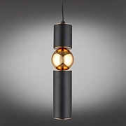 Подвесной светильник Aployt Br1zh1t APL.615.06.01 цвет плафона/подвески Черный, Золото, цвет арматуры Золото, Черный-1