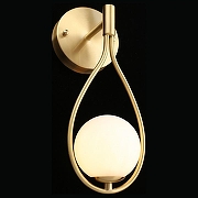 Бра Aployt Klod1 APL.623.01.01 цвет плафона/подвески Белый, цвет арматуры Бронза-2