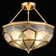 Светильник на штанге Aployt Leoni APL.625.17.04 цвет плафона/подвески Белый, Прозрачный, цвет арматуры Бронза-2