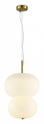Подвесной светильник Aployt Adel1 APL.646.06.20 цвет плафона/подвески Белый, цвет арматуры Латунь-1