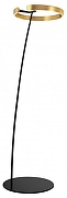 Торшер Aployt Leonn APL.653.05.30 цвет плафона/подвески Латунь, цвет арматуры Черный