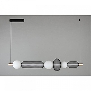 Подвесной светильник Aployt N1kus1a APL.658.03.29 цвет плафона/подвески Золото, Черный, цвет арматуры Черный-4