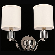 Бра Aployt 1vet APL.706.01.02 цвет плафона/подвески Бежевый, цвет арматуры Прозрачный, Хром-2