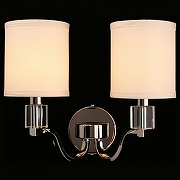 Бра Aployt 1vet APL.706.01.02 цвет плафона/подвески Бежевый, цвет арматуры Прозрачный, Хром-3