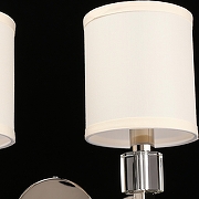 Бра Aployt 1vet APL.706.01.02 цвет плафона/подвески Бежевый, цвет арматуры Прозрачный, Хром-10