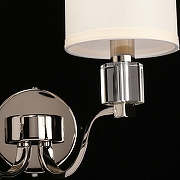 Бра Aployt 1vet APL.706.01.02 цвет плафона/подвески Бежевый, цвет арматуры Прозрачный, Хром-11