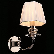 Бра Aployt Jula APL.707.01.01 цвет плафона/подвески Белый, цвет арматуры Прозрачный, Хром-1