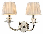 Бра Aployt Jula APL.707.01.02 цвет плафона/подвески Белый, цвет арматуры Прозрачный, Хром