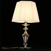 Настольная лампа Aployt Jula APL.707.04.01 цвет плафона/подвески Белый, цвет арматуры Прозрачный, Хром-1