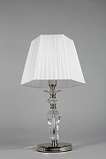 Настольная лампа Aployt Jula APL.707.04.01 цвет плафона/подвески Белый, цвет арматуры Прозрачный, Хром-6