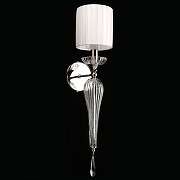 Бра Aployt K1n1a APL.708.01.01 цвет плафона/подвески Белый, цвет арматуры Прозрачный, Хром-2