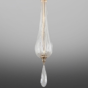 Подвесной светильник Aployt K1n1a APL.708.16.01 цвет плафона/подвески Белый, Прозрачный, цвет арматуры Латунь-5