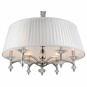 Подвесной светильник Aployt Lyus1 APL.711.06.06 цвет плафона/подвески Белый, цвет арматуры Прозрачный, Хром