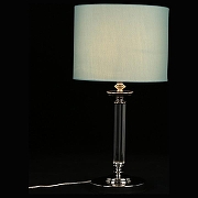 Настольная лампа Aployt Nikolet APL.714.04.01 цвет плафона/подвески Бирюзовый, цвет арматуры Прозрачный, Хром-2