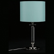 Настольная лампа Aployt Nikolet APL.714.04.01 цвет плафона/подвески Бирюзовый, цвет арматуры Прозрачный, Хром-3