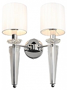 Бра Aployt Rosia APL.718.01.02 цвет плафона/подвески Белый, цвет арматуры Прозрачный, Хром