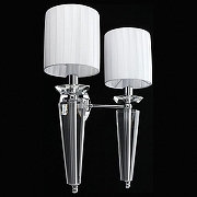 Бра Aployt Rosia APL.718.01.02 цвет плафона/подвески Белый, цвет арматуры Прозрачный, Хром-2