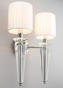 Бра Aployt Rosia APL.718.01.02 цвет плафона/подвески Белый, цвет арматуры Прозрачный, Хром-10