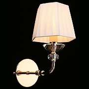 Бра Aployt S1lv1an APL.719.01.01 цвет плафона/подвески Белый, цвет арматуры Золото, Прозрачный-1