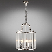 Подвесной светильник Aployt Joanna APL.726.06.05 цвет плафона/подвески Прозрачный, цвет арматуры Никель-10