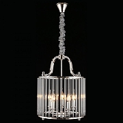 Подвесной светильник Aployt Joanna APL.726.06.05 цвет плафона/подвески Прозрачный, цвет арматуры Никель-11