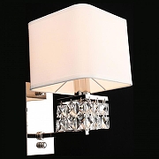 Бра Aployt 1ren1 APL.736.01.01 цвет плафона/подвески Белый, Прозрачный, цвет арматуры Хром-2