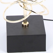 Торшер Aployt Iwona APL.742.05.01 цвет плафона/подвески Черный, Золото, цвет арматуры Золото, Черный-3