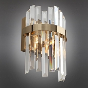 Накладной светильник Aployt Mel1sa APL.747.01.01 цвет плафона/подвески Прозрачный, цвет арматуры Латунь-1