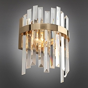 Накладной светильник Aployt Mel1sa APL.747.01.02 цвет плафона/подвески Прозрачный, цвет арматуры Латунь-1