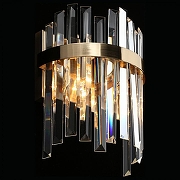 Накладной светильник Aployt Mel1sa APL.747.01.02 цвет плафона/подвески Прозрачный, цвет арматуры Латунь-2