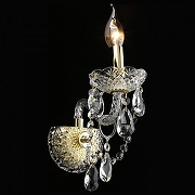 Бра Aployt Koletta APL.755.11.01 цвет плафона/подвески Прозрачный, цвет арматуры Золото, Прозрачный-4