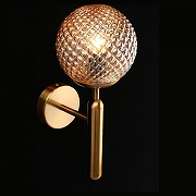 Бра Aployt Shantal APL.766.01.01 цвет плафона/подвески Коричневый, цвет арматуры Бронза-1