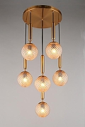 Подвесной светильник Aployt Shantal APL.766.03.06 цвет плафона/подвески Коричневый, цвет арматуры Бронза-6