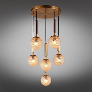 Подвесной светильник Aployt Shantal APL.766.03.06 цвет плафона/подвески Коричневый, цвет арматуры Бронза-10