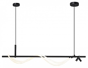 Светильник на штанге Aployt S1ndr1llon APL.773.03.69 цвет плафона/подвески Белый, Черный, цвет арматуры Черный