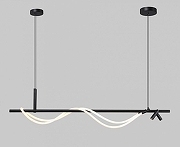 Светильник на штанге Aployt S1ndr1llon APL.773.03.69 цвет плафона/подвески Белый, Черный, цвет арматуры Черный-1