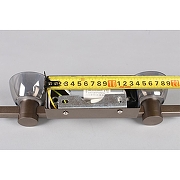 Бра Aployt Rezeda APL.788.01.02 цвет плафона/подвески Серый, цвет арматуры Коричневый-10