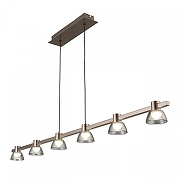 Подвесной светильник Aployt Rezeda APL.788.03.06 цвет плафона/подвески Серый, цвет арматуры Коричневый-1