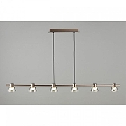 Подвесной светильник Aployt Rezeda APL.788.03.06 цвет плафона/подвески Серый, цвет арматуры Коричневый-2