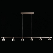 Подвесной светильник Aployt Rezeda APL.788.03.06 цвет плафона/подвески Серый, цвет арматуры Коричневый-15