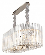 Подвесной светильник Aployt Verene APL.808.03.12 цвет плафона/подвески Прозрачный, цвет арматуры Хром-1