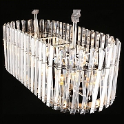 Подвесной светильник Aployt Verene APL.808.03.12 цвет плафона/подвески Прозрачный, цвет арматуры Хром-5