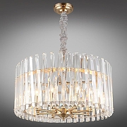 Подвесной светильник Aployt Verene APL.808.13.08 цвет плафона/подвески Прозрачный, цвет арматуры Золото-2