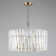 Подвесной светильник Aployt Verene APL.808.13.08 цвет плафона/подвески Прозрачный, цвет арматуры Золото-9