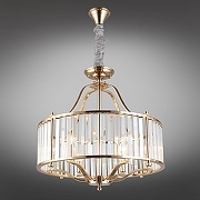 Подвесной светильник Aployt Romen APL.809.03.06 цвет плафона/подвески Прозрачный, цвет арматуры Золото-2