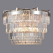 Подвесной светильник Aployt Mar1z APL.813.03.15 цвет плафона/подвески Прозрачный, цвет арматуры Никель