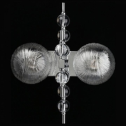 Бра Aployt Melan1 APL.821.01.02 цвет плафона/подвески Прозрачный, цвет арматуры Прозрачный, Хром-5