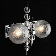 Бра Aployt Melan1 APL.821.01.02 цвет плафона/подвески Прозрачный, цвет арматуры Прозрачный, Хром-11