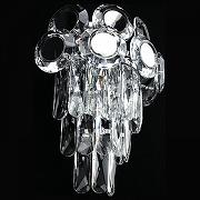 Накладной светильник Aployt N1koul APL.832.11.02 цвет плафона/подвески Прозрачный, Хром, цвет арматуры Хром-4